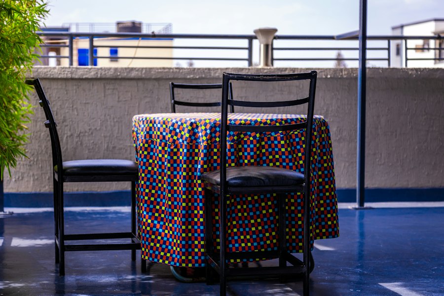 Photo trendy balcony and terrace design ideas